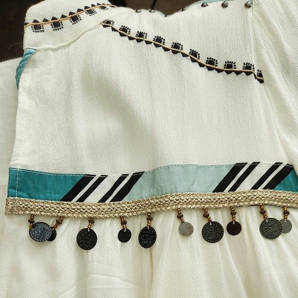 Chico’s Boho Fringe Jacket Size Medium (Sz 1) EUC - Picture 6 of 7